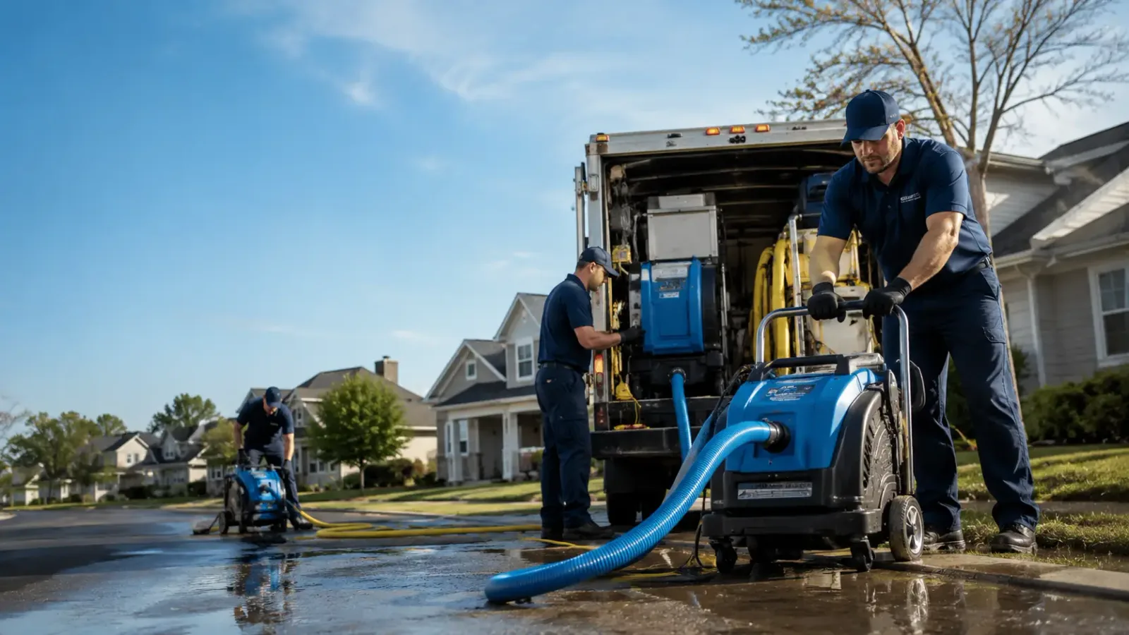 Flood Damage Cleanup in Belington, WV